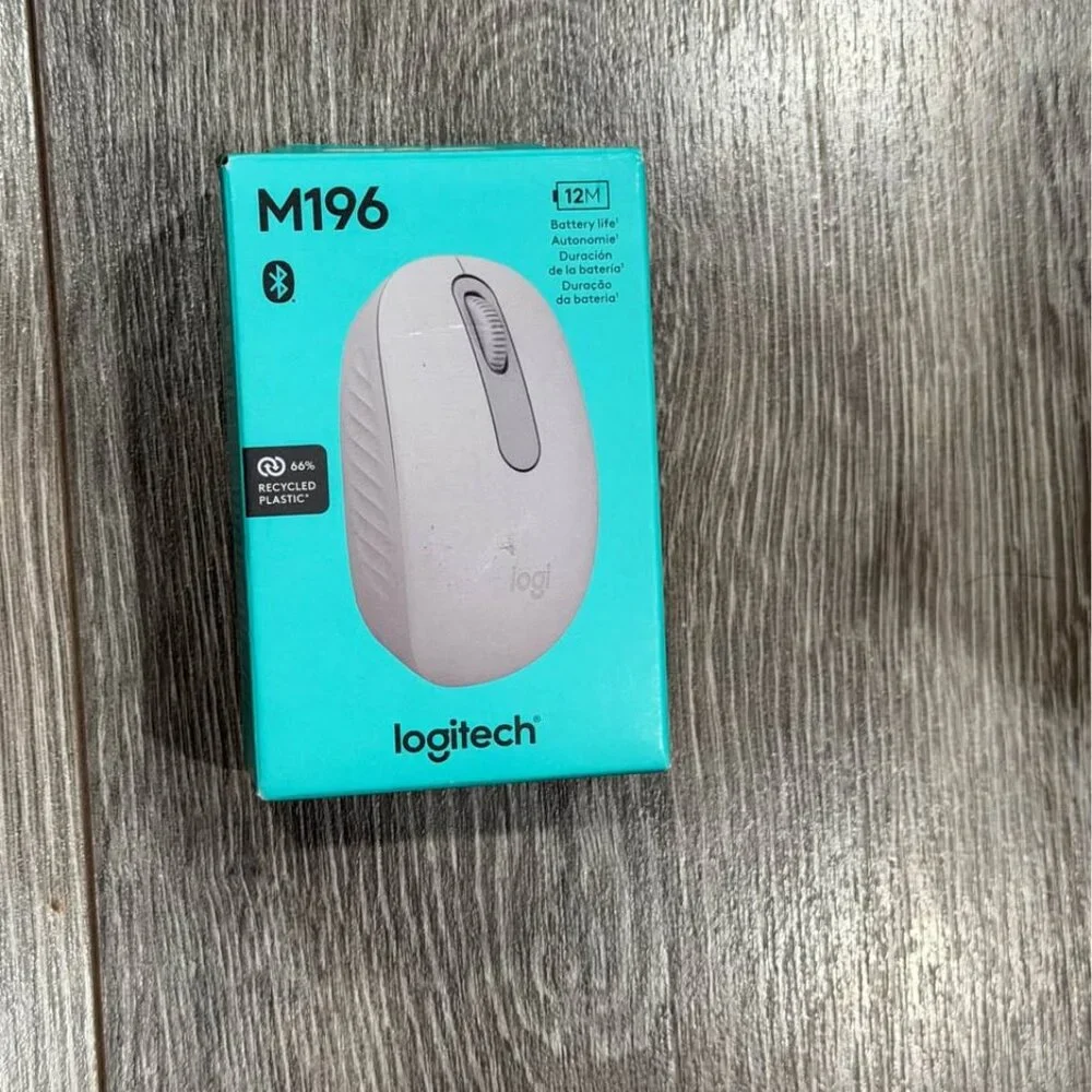 Logitech Wireless Connection Mouse-Light Gray